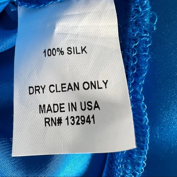 NWOT Amanda Uprichard X REVOLVE Claudia X Back Chain Dress in Sky Small - Picture 10 of 10